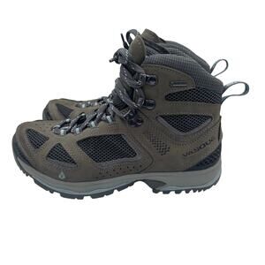 Vasque Breeze III GTX Waterproof Vibram Leather Hiking Boots Brown Womens 9 Wide